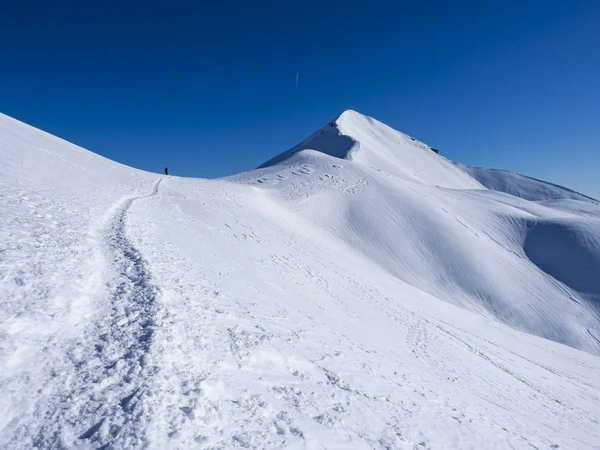 Winterlandschap in de Italiaanse Alpen — Stockfoto