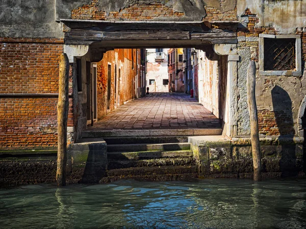 Pronóstico Callejón Venecia — Foto de Stock