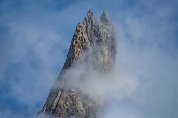 Diente Gigante Estaño Montaña Mont Blanc Macizo — Foto de Stock