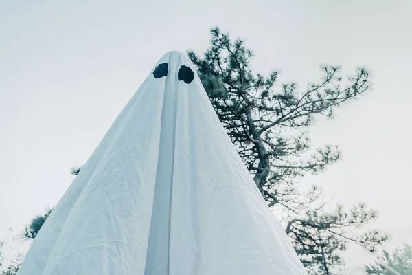 Fantasma blanco aterrador — Foto de Stock