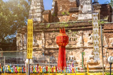 Lanna fener Loi Krathong o kuzey Tay tarzı fenerler vardır