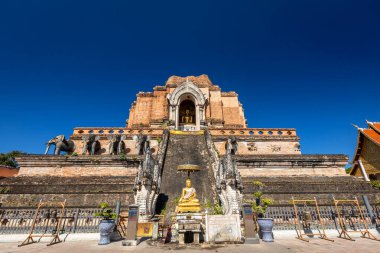 Wat Chedi Luang tarihi merkezinde bir Budist tapınağı ve 