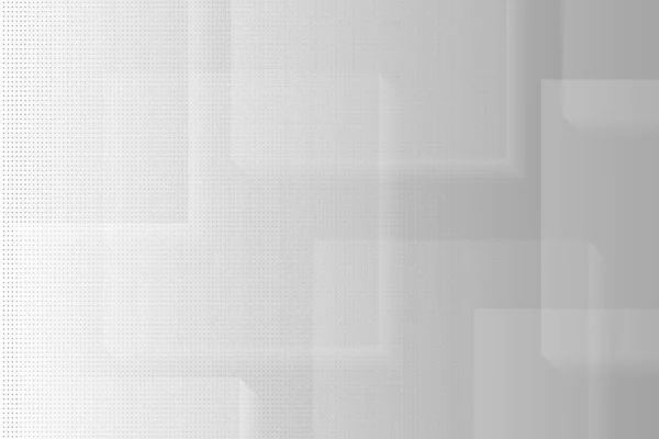 Abstrakte Farbverlauf Grau Und Weiß Quadratische Muster Vorlage Dekorativen Hintergrund — Stockvektor