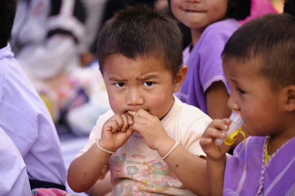 Mae Hae Noi Omkoi Chiang Mai Thailand Января 2019 Сельские — стоковое фото