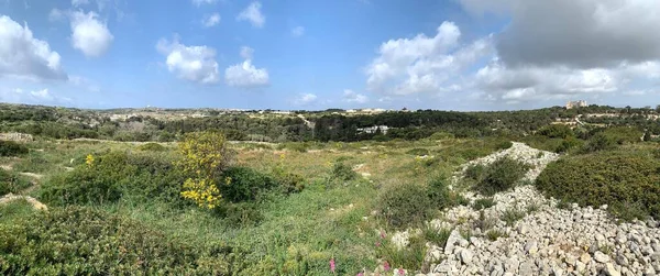 Paisajes de Verdala en la parte sur de la isla de Malta — Foto de Stock