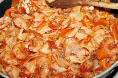 domates, karides, Yengeç, karides Balık Soslar