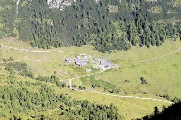 stock image lanscape of  the Alps mountains in summer