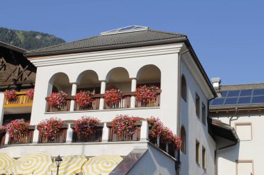 south Tyrol İtalya tipik mimarisi