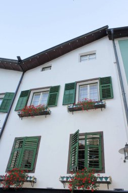 south Tyrol İtalya tipik mimarisi