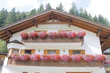 south Tyrol İtalya tipik mimarisi