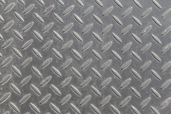 Metalowe podłoże lub tekstury z płytki bieżnik — Zdjęcie stockowe