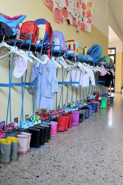 Inside of a kindergarten preschool classroom — Stock Photo, Image