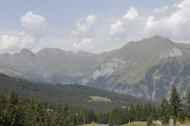 Alp Dağları Kuzey İtalya'daki görünümünü