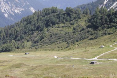 Alp Dağları Kuzey İtalya'daki görünümünü