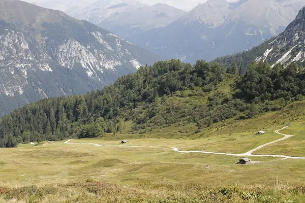 Alp Dağları Kuzey Talya Daki Görünümünü — Stok fotoğraf