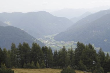 tipik Alp peyzaj İtalya