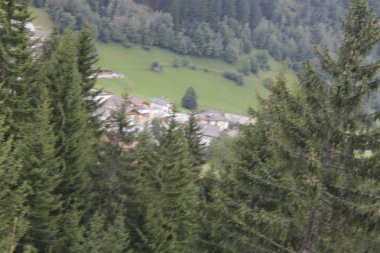 Alp Dağları Kuzey İtalya'daki görünümünü