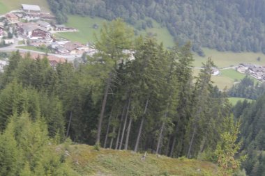 Alp Dağları Kuzey İtalya'daki görünümünü