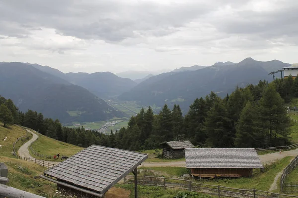 Vista Sulle Montagne Alpine Del Nord Italia — Foto Stock