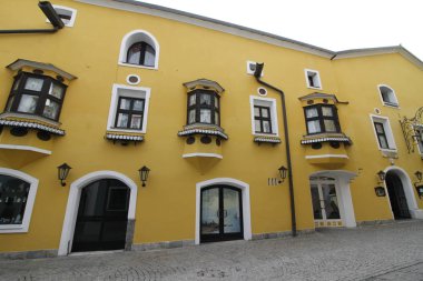 VIPITENO İtalya South Tyrol içinde tipik mimarisi