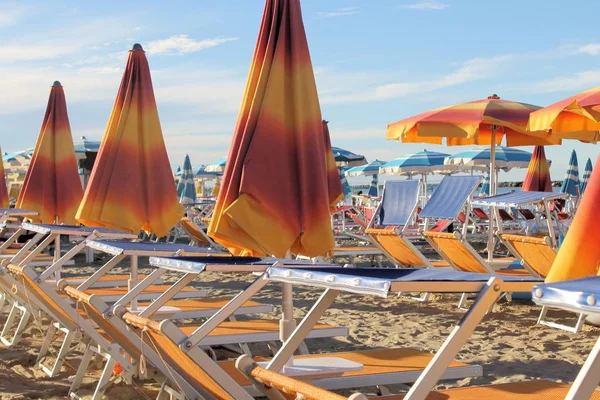 Strand Der Adria Italien — Stockfoto