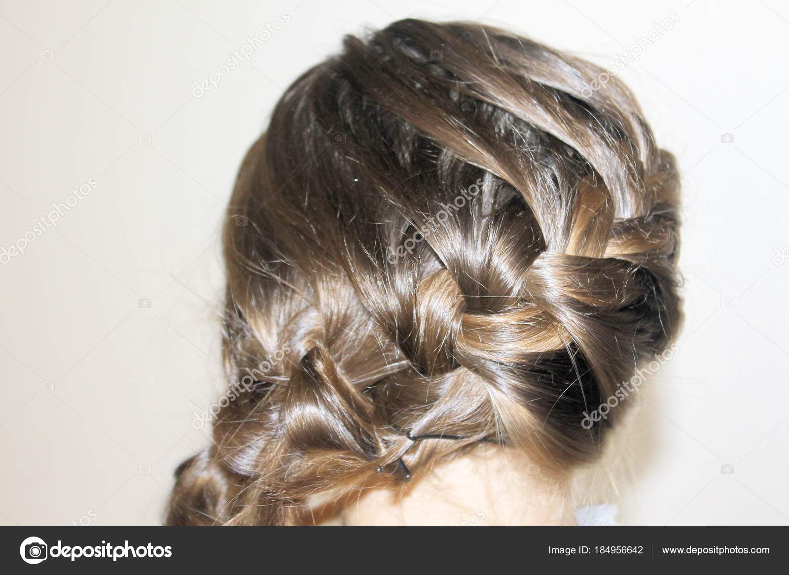 Hairstyle Braid Young Girl Stock Photo C Marcobir 184956642