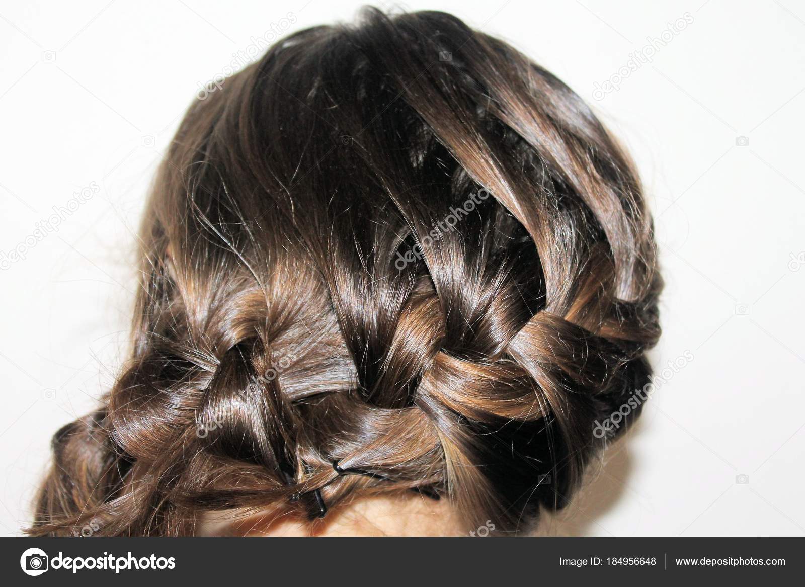 Hairstyle Braid Young Girl Stock Photo C Marcobir 184956648