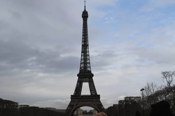 Der Eiffelturm Paris Frankreich — Stockfoto