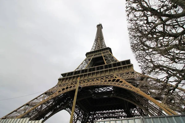 Der Eiffelturm Paris Frankreich — Stockfoto