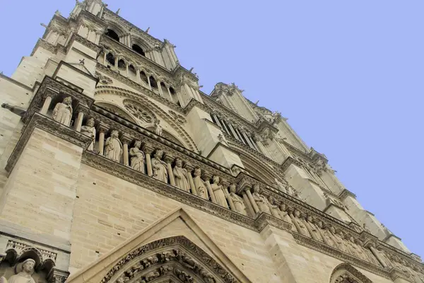 Katedralen Notre Dame Paris Notre Dame Pari Medeltida Katolska Katedral — Stockfoto