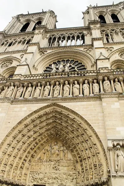Catedrala Notre Dame Din Paris Franța Notre Dame Pari Este — Fotografie, imagine de stoc