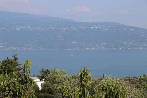 Paisagem Lago Garda Norte Itália — Fotografia de Stock