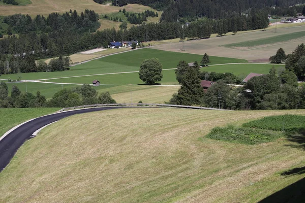 Landschaft Mit Grünen Hügeln Norditalien — Stockfoto