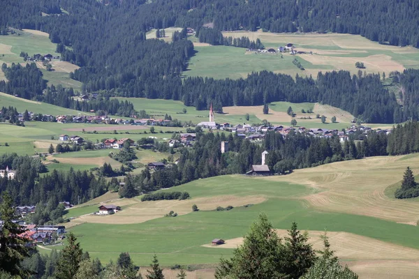 Paisaje Con Colinas Verdes Norte Italia — Foto de Stock