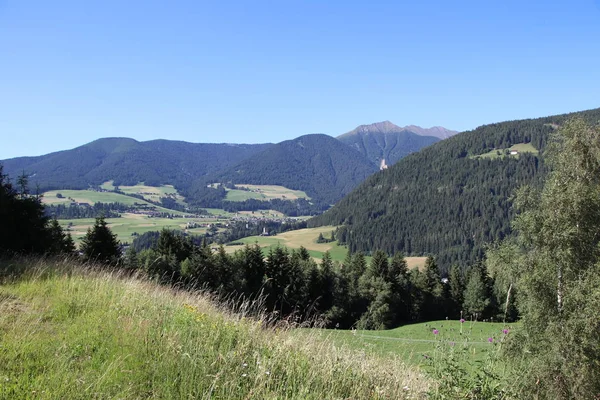 Krajina Zelenými Kopci Severní Itálii — Stock fotografie