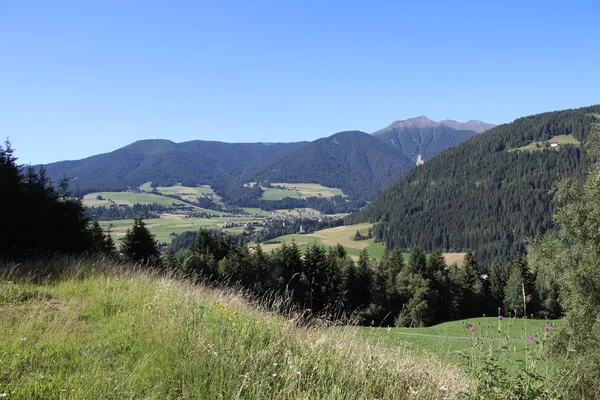 Landschaft Mit Grünen Hügeln Norditalien — Stockfoto