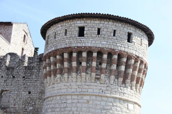 Старовинний Замок Місто Півночі Італії Брешія — стокове фото
