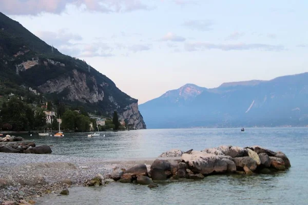 Utsikt Över Gardasjön Norra Italien — Stockfoto