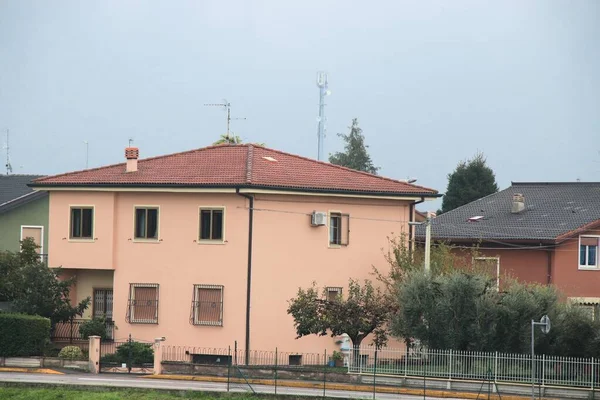 Urban Landscape Town Botticino Italy — Stock Photo, Image