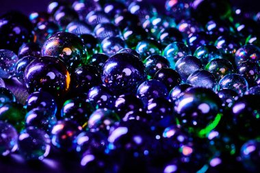 Yılbaşı, parlak Bokeh parlak cam bal soyut arkaplan