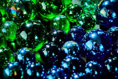 Yılbaşı, parlak Bokeh parlak cam bal soyut arkaplan