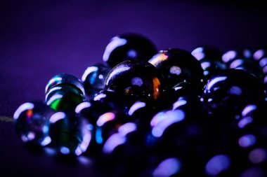 Yılbaşı, parlak Bokeh parlak cam bal soyut arkaplan