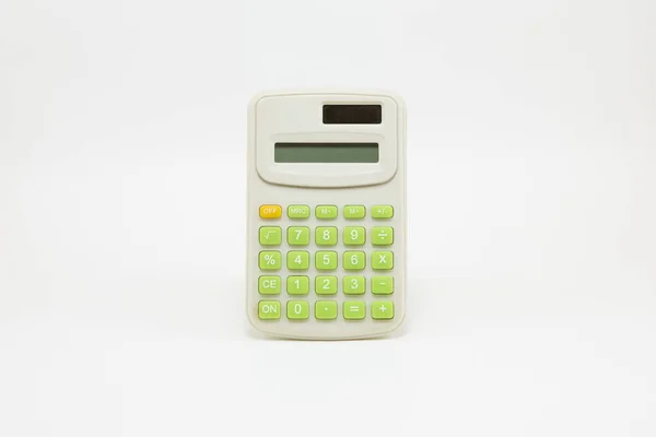 A small bright color calculator — Stock Photo, Image