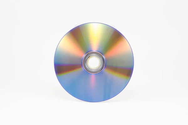 흰색 바탕에 cd — 스톡 사진