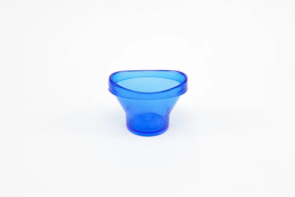 Taça azul para lavagem ocular — Fotografia de Stock