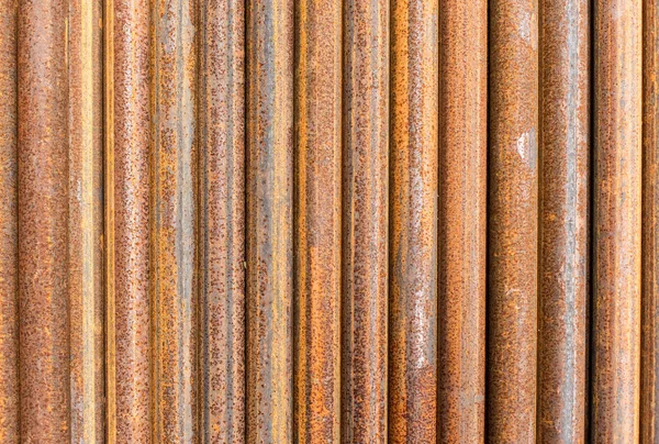 Rusty Rebar for construction — ストック写真