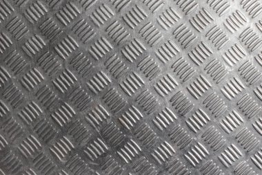 Çelik plaka üzerindeki desenlerin üst görüntüsü