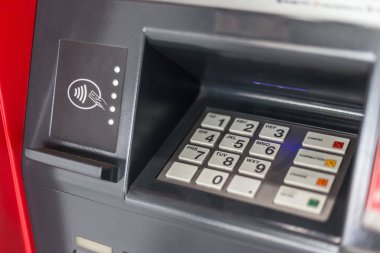 Klavyenin Atm üzerindeki seçici odağı 