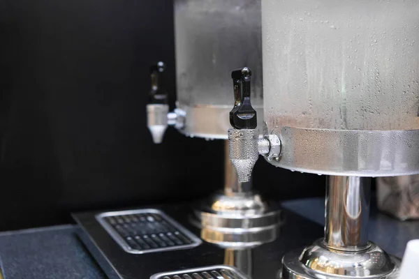 Water drops on water cooler — Stock Photo, Image