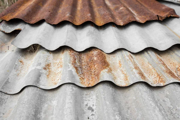Rust on zinc sheet  texture background — ストック写真